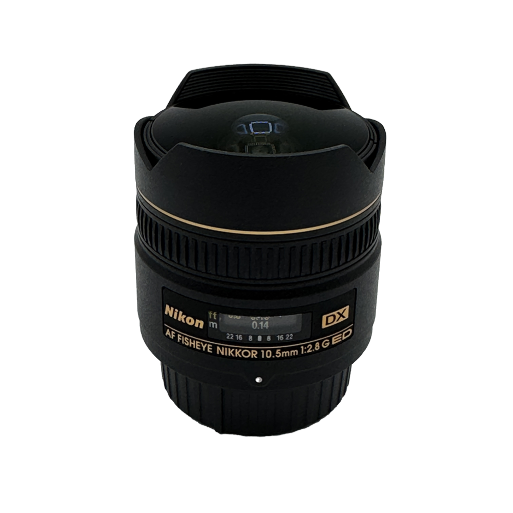Nikon DX 10.5mm f/2.8 ED APS-C DSLR fisheye lens