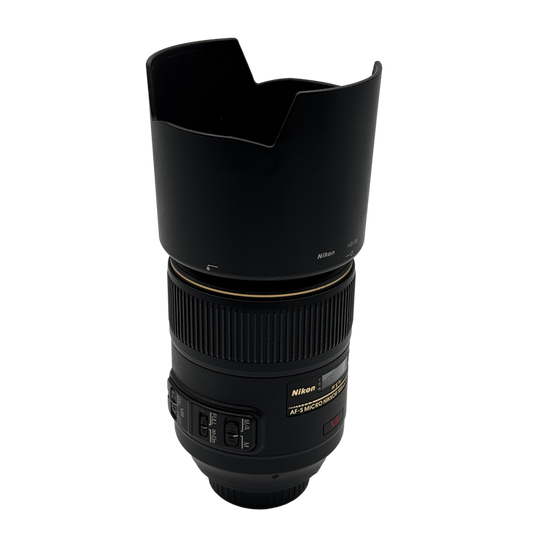 Nikon 105mm f/2.8 VR Micro full frame DSLR lens for Nikon F