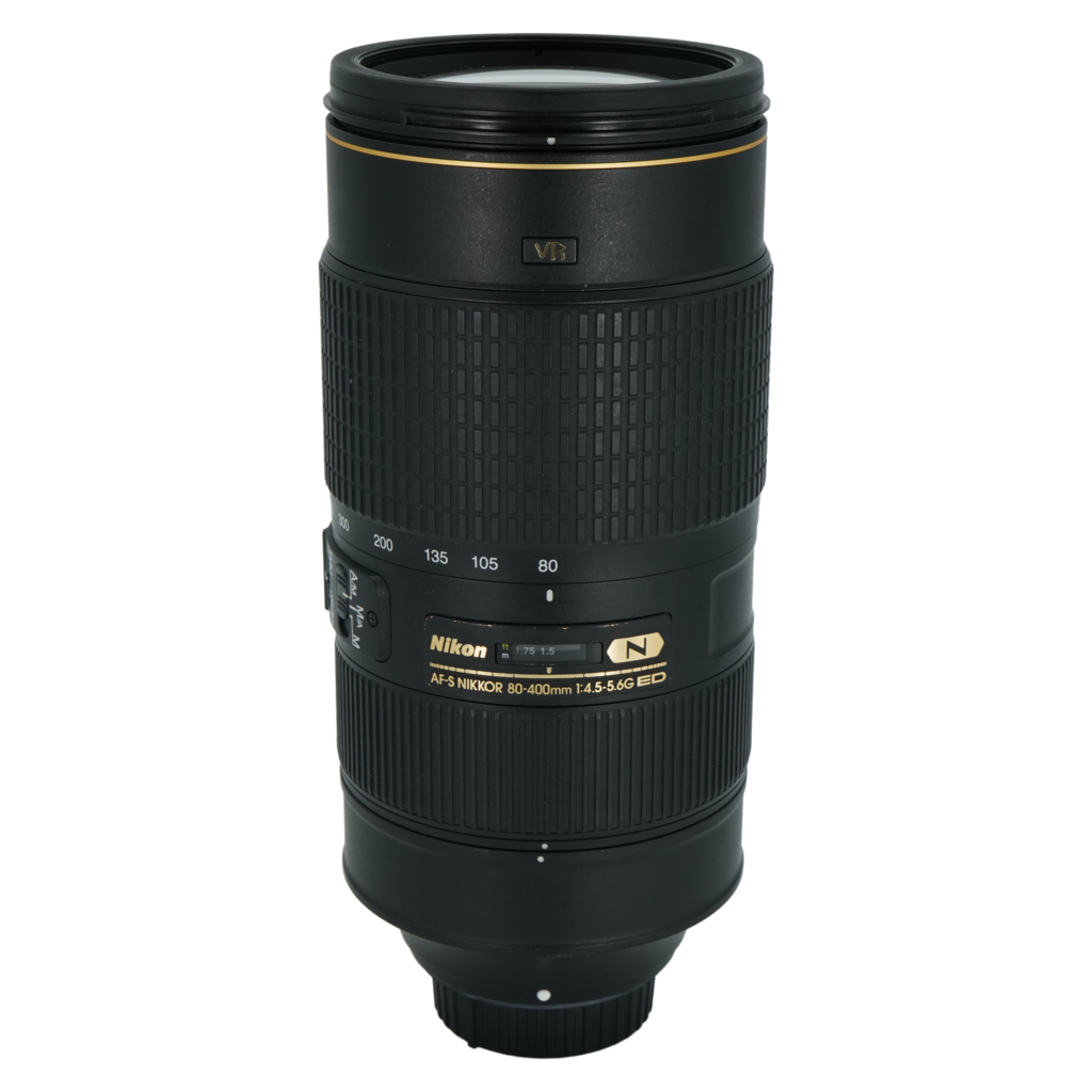 Nikon AF-S 80-400mm f/4.5-5.6 ED VR full frame DSLR telephoto super zoom lens