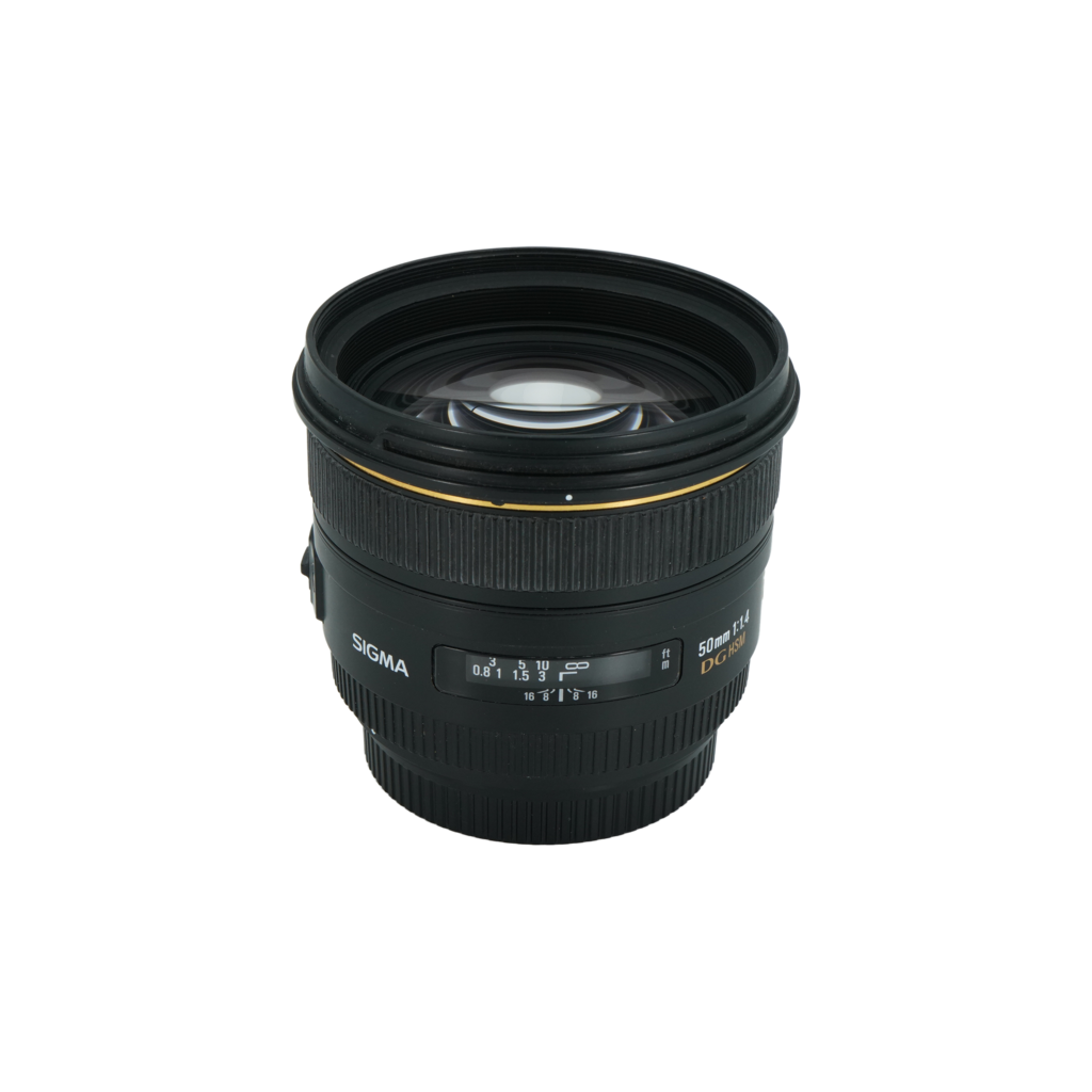 Sigma EX 50mm f/1.4 full frame DSLR lens for Canon EF mount