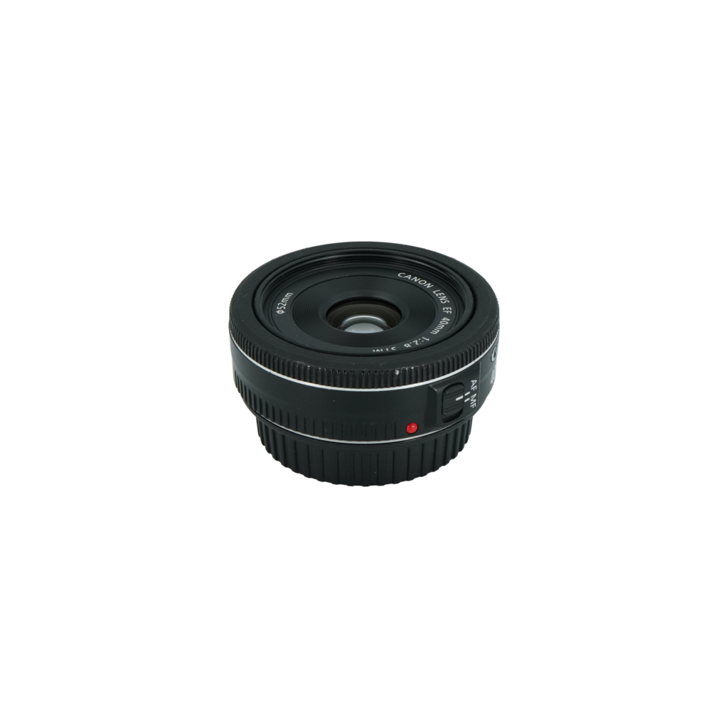 Canon EF 40mm f/2.8 STM full frame DSLR lens