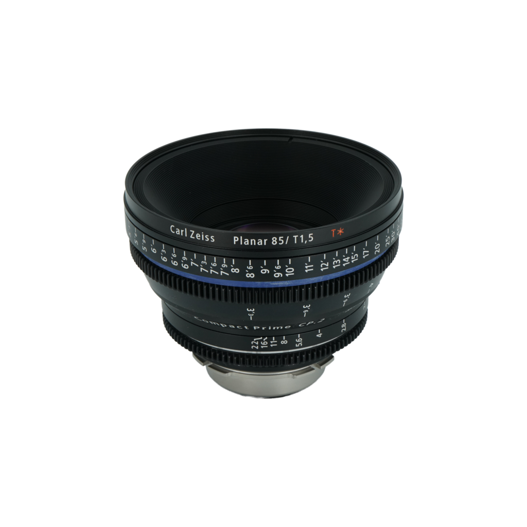 Carl Zeiss Distagon 85mm t/1.5 cp.2 full frame cinema lens with PL mount