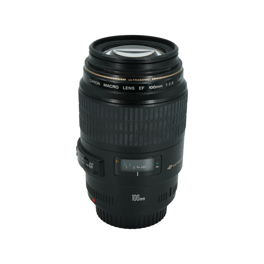 Canon EF 100mm f/2.8 Macro USM full frame DSLR macro lens