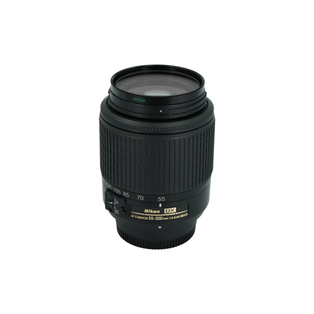 Nikon AF-S DX 55-200mm f/4-5.6 G ED APS-C DSLR telephoto zoom lens