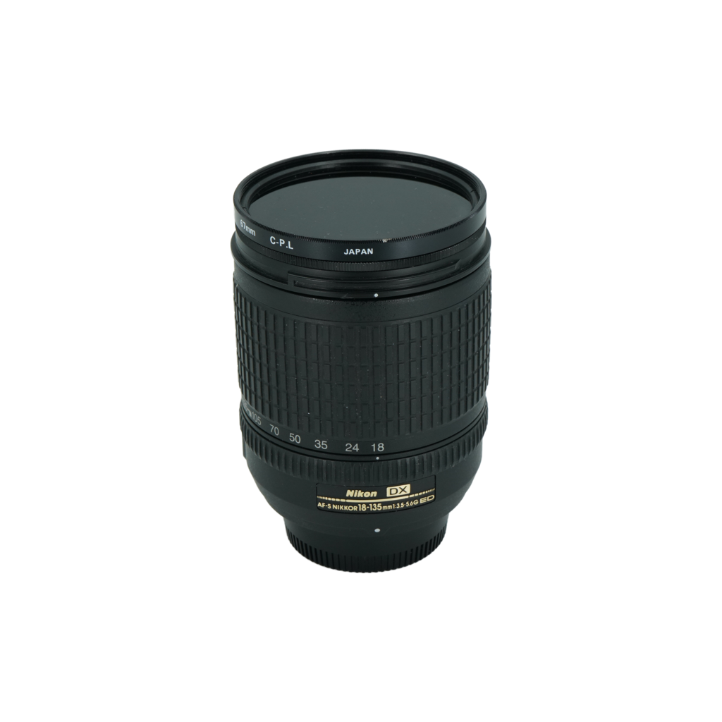 Nikon DX 18-135mm f/3.5-5.6 G ED APS-C DSLR telephoto zoom lens