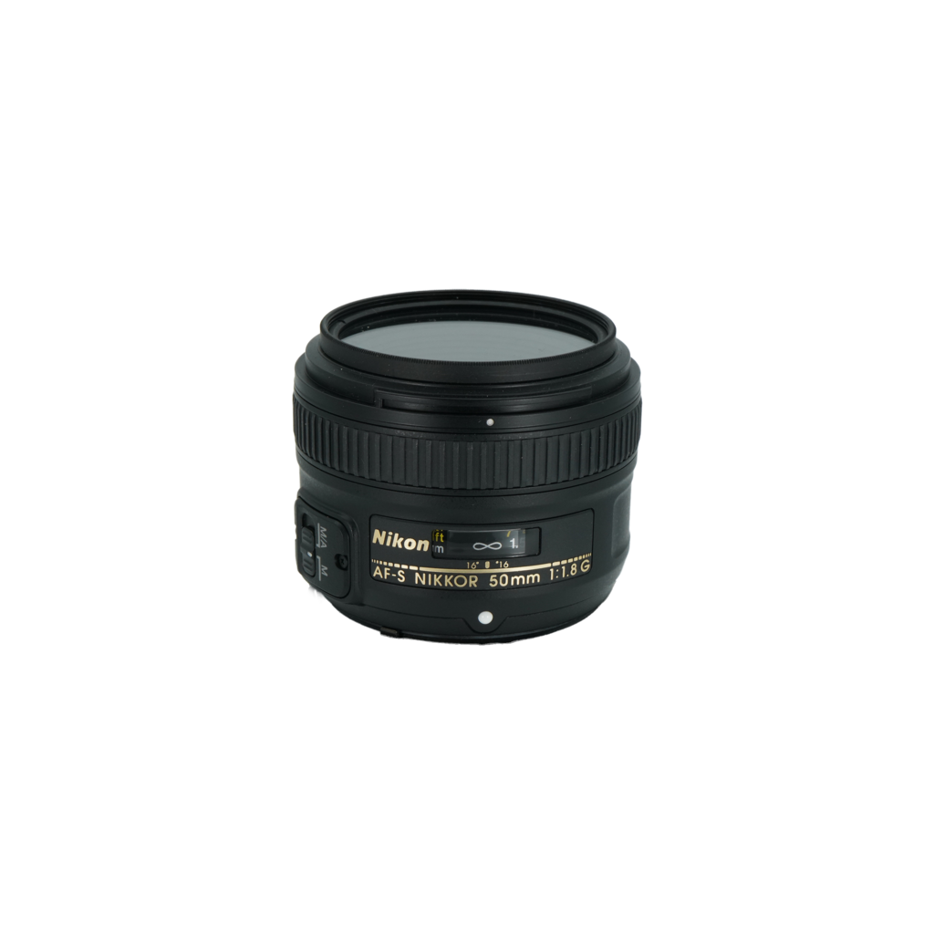 Nikon AF-S 50mm f/1.8 G full frame DSLR lens with macro extension tube