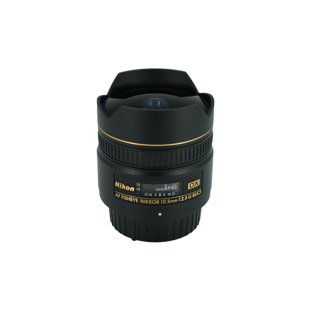 Nikon F 10.5mm f/2.8 G ED DX APS-C DSLR fisheye lens