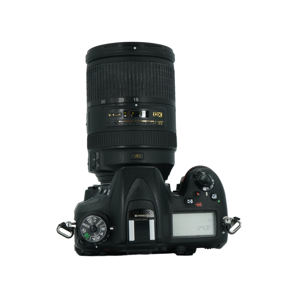 Nikon D7100 APS-C DSLR camera with Nikon DX AF-S 18-300mm f/3.5-5.6 G ED APS-C DSLR telephoto zoom lens