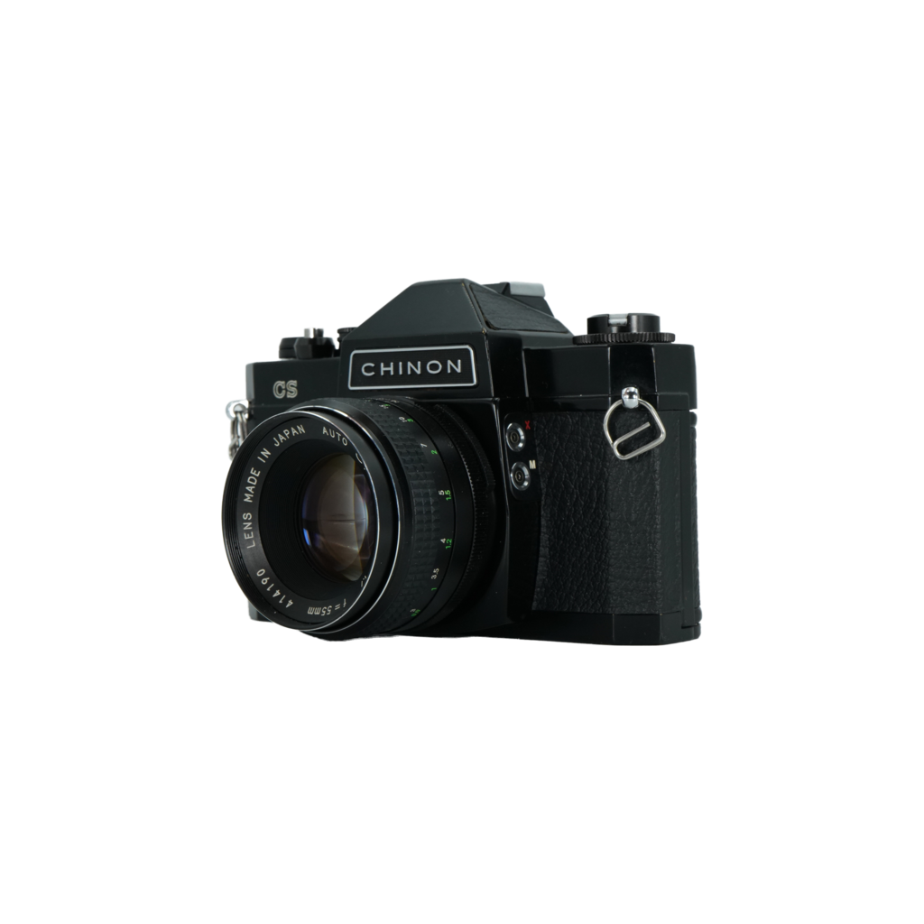 Chinon CS 35mm Film Camera w/ Chinon 55mm f/1.7 Lens for M42 Screw mount
