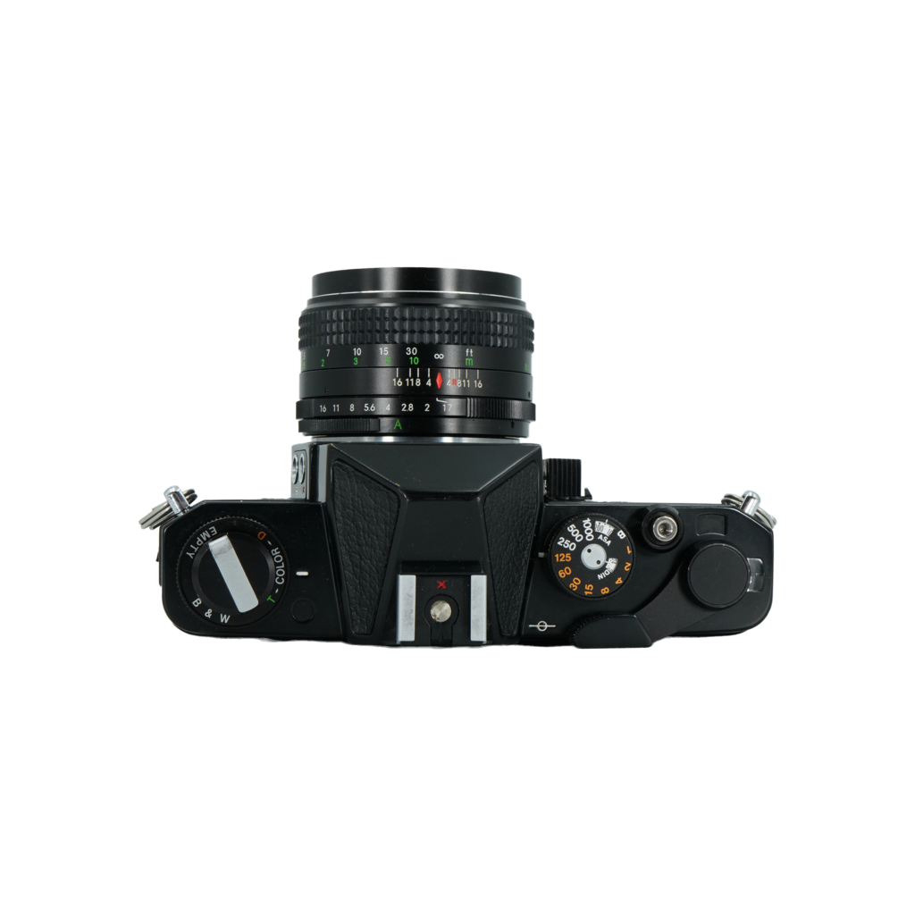 Chinon CS 35mm Film Camera w/ Chinon 55mm f/1.7 Lens for M42 Screw mount