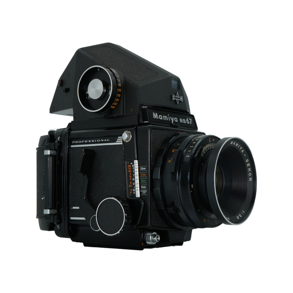 Mamiya RB67 Medium Format Film Camera w/ Mamiya 127mm f/3.5 Lens For RB67
