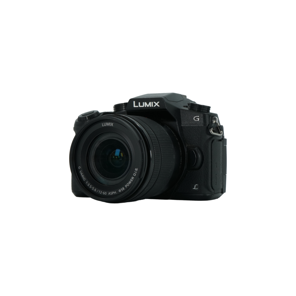 Panasonic Lumix DMC-G85 micro four thirds camera with Panasonic Lumix 12-60mm f/3.5-5.6 ASPH G. micro four thirds lens