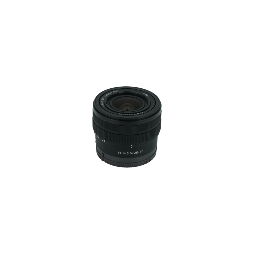 Sony 28-60mm f/4-5.6 FE full frame mirrorless zoom lens