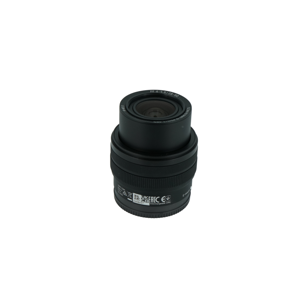 Sony 28-60mm f/4-5.6 FE full frame mirrorless zoom lens
