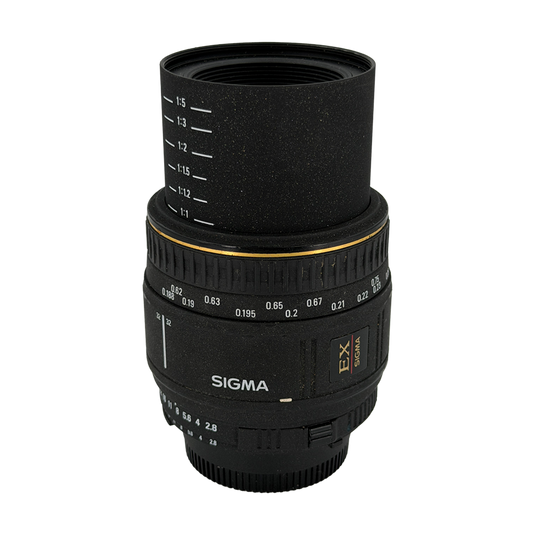 Sigma 50mm f/2.8 Macro full frame DSLR macro lens for Nikon F mount