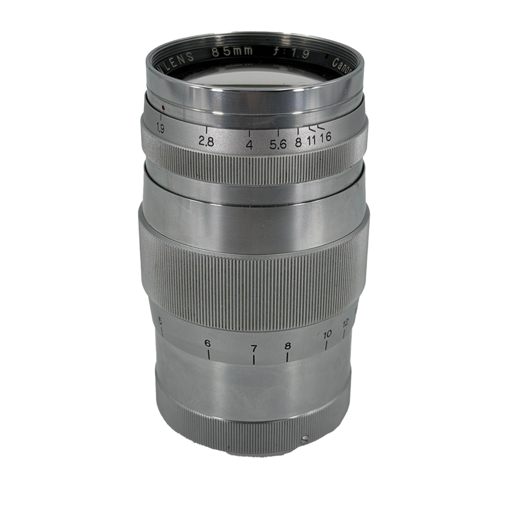 Canon Seranon 85mm f/1.9 ltm Leica mount prime zoom rangefinder lens