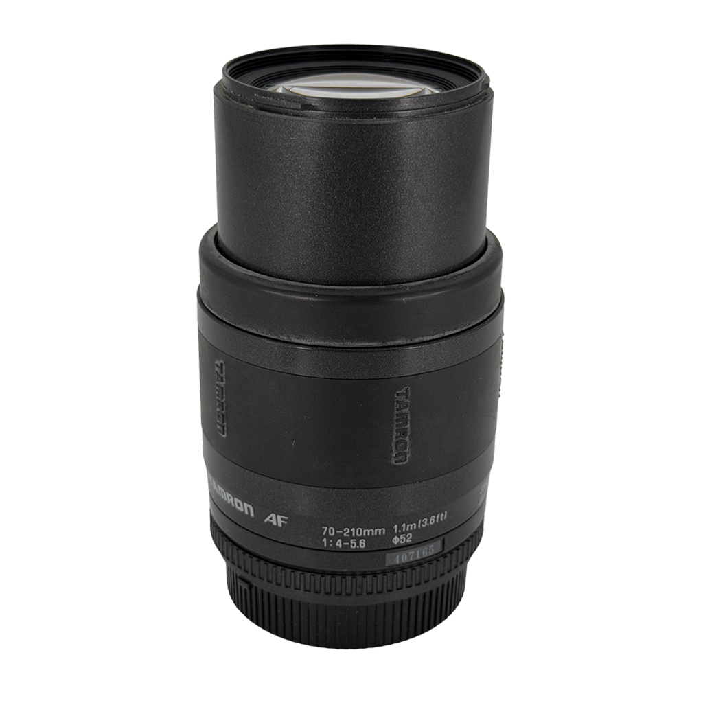 Tamron 70-210mm f/4-5.6 full frame telephoto zoom DSLR lens for Nikon F mount
