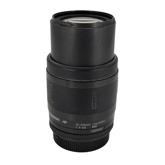 Tamron 70-210mm f/4-5.6 full frame telephoto zoom DSLR lens for Nikon F mount
