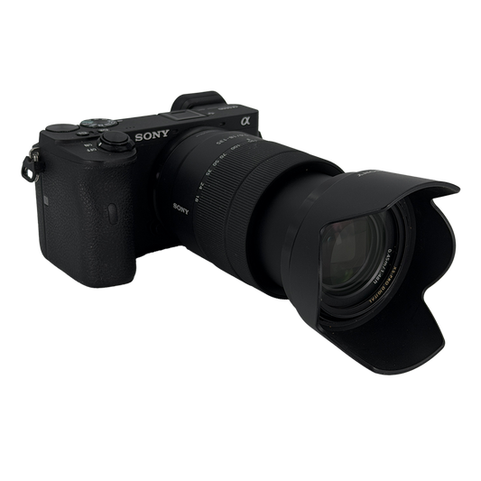Sony A6600 APS-C mirrorless camera with Sony 18-135mm f/3.5-5.6 OSS APS-C zoom lens