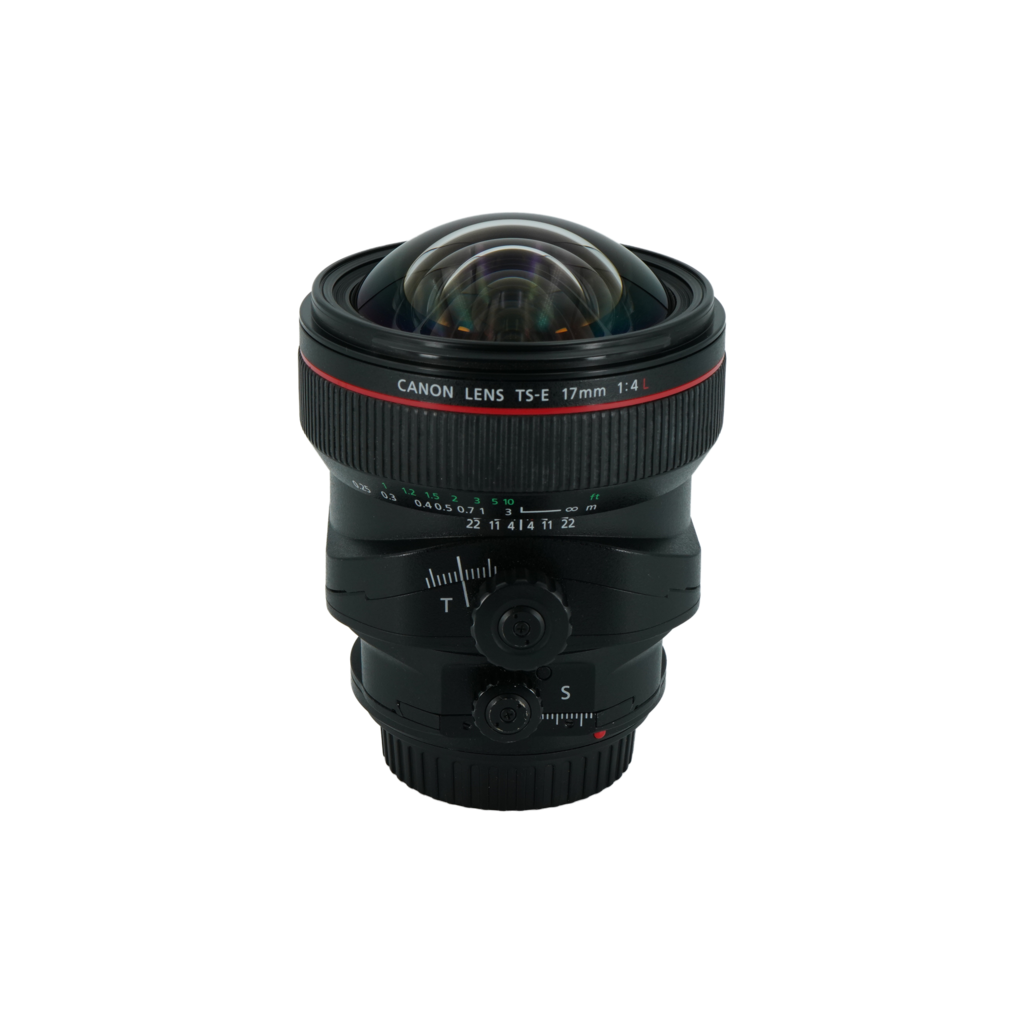 Canon TS-E 17mm f/4 L full frame DSLR tilt shift lens