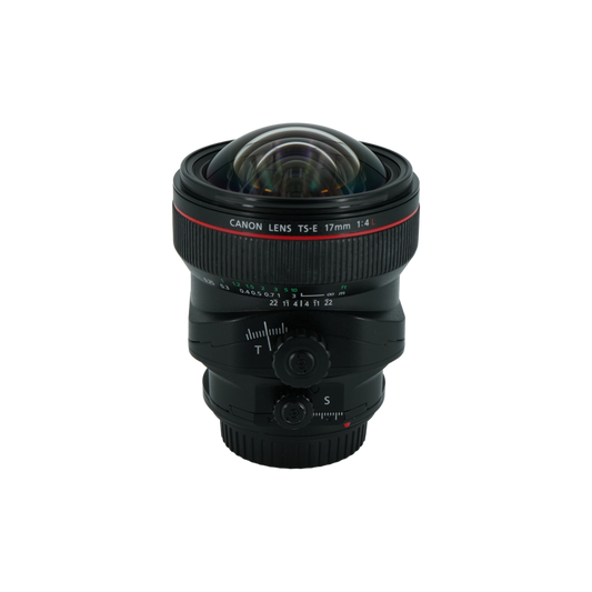 Canon TS-E 17mm f/4 L full frame DSLR tilt shift lens