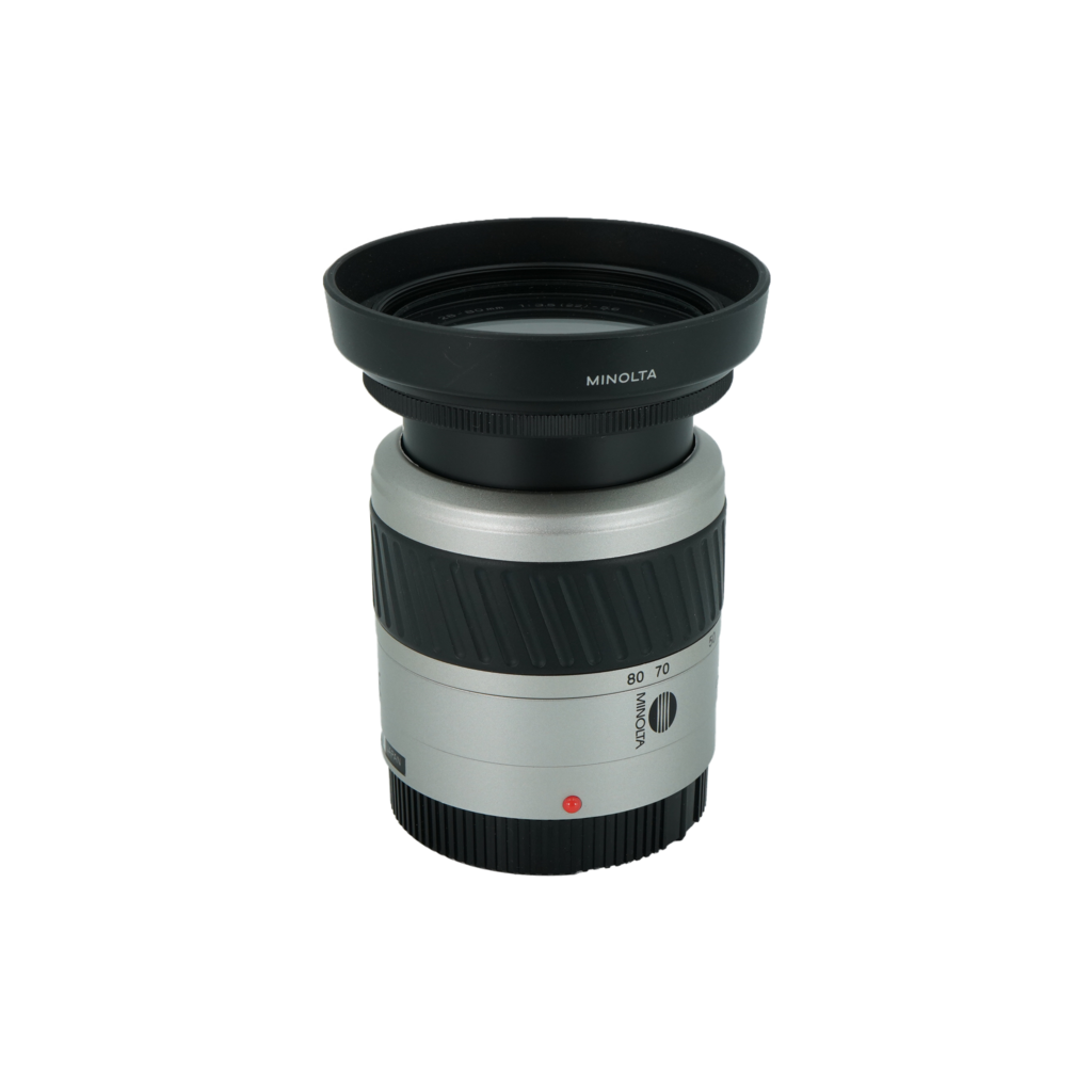 Minolta 28-80mm f/3.5-5.6 full frame DSLR zoom lens for Nikon F mount