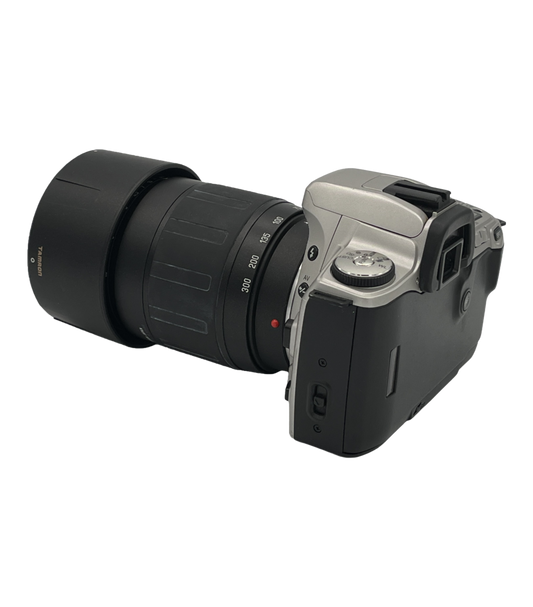 Minolta Maxxum HTsi Plus 35mm Film Camera w/ Tamron 75-300mm AF Tele-Macro f/4-5.6 Lens for Minolta A-mount