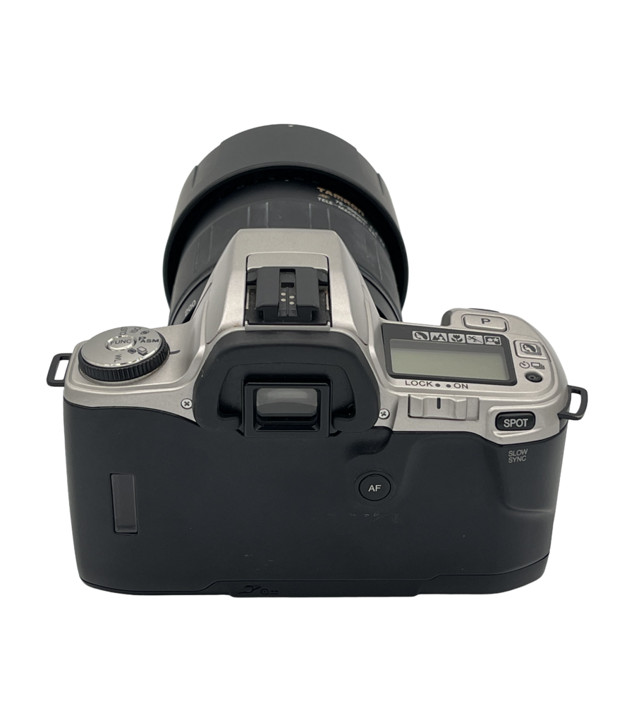 Minolta Maxxum HTsi Plus 35mm Film Camera w/ Tamron 75-300mm AF Tele-Macro f/4-5.6 Lens for Minolta A-mount