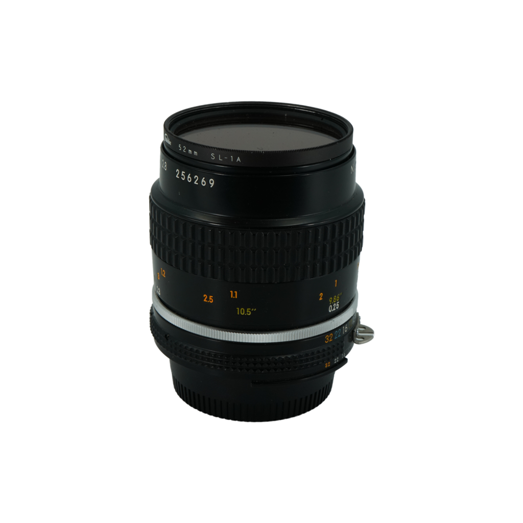 Nikon Nikkor 55mm f/2.8 full frame SLR lens
