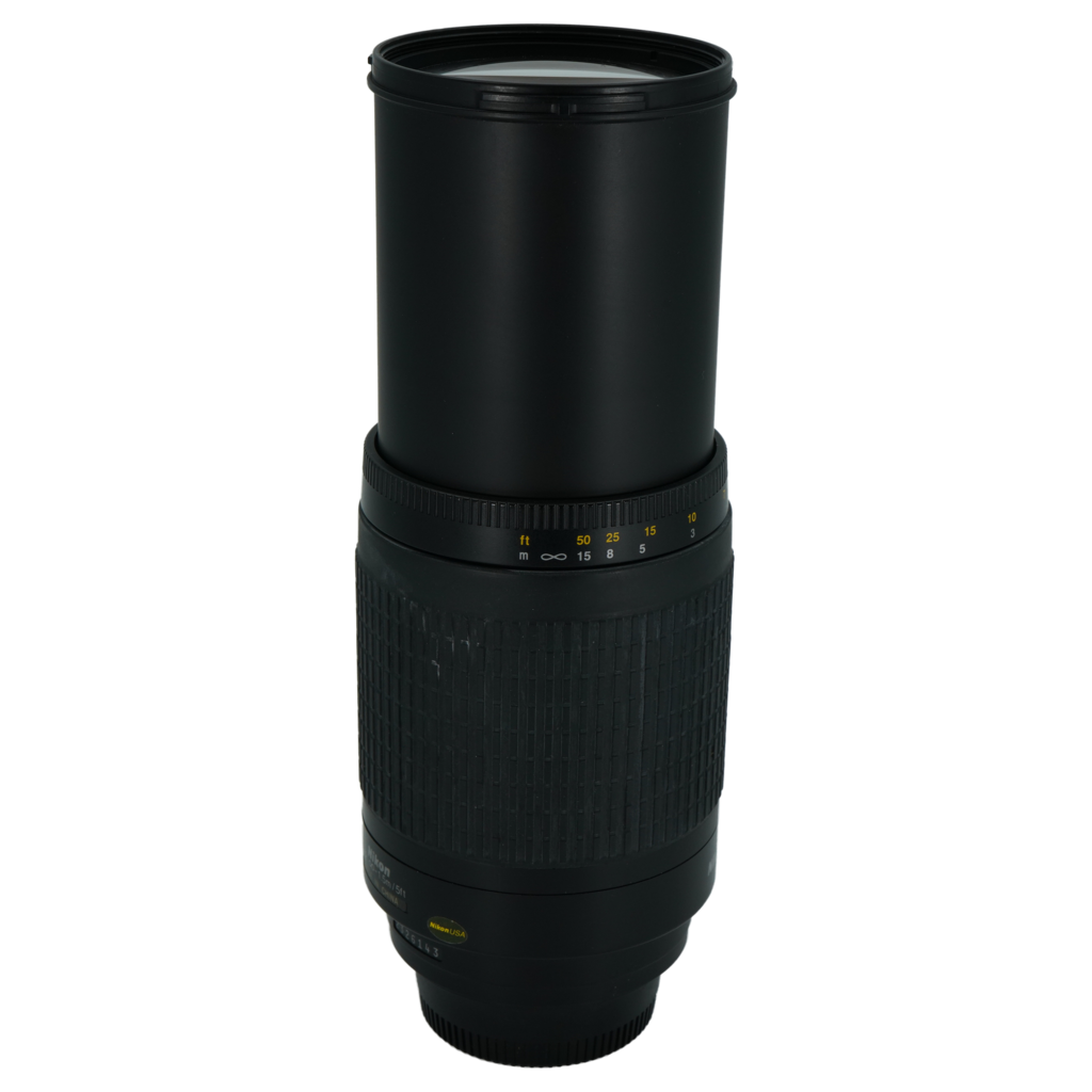 Nikon AF 70-300mm f/4.5-5.6 full frame DSLR telephoto zoom lens