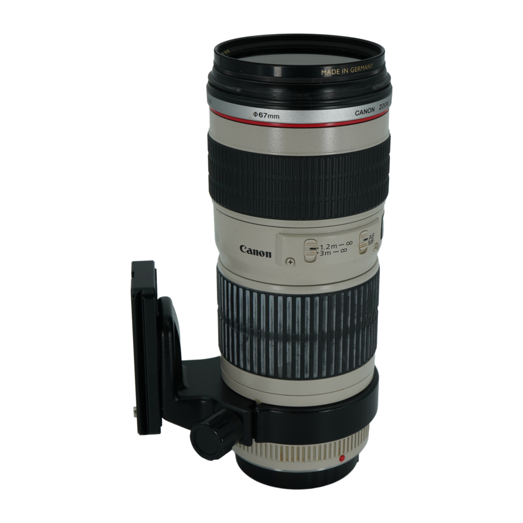 Canon EF 70-200mm f/4 L full frame DSLR telephoto zoom lens