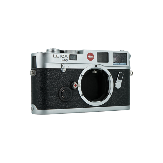 Leica M6 (Silver) Rangefinder 35mm Film Camera