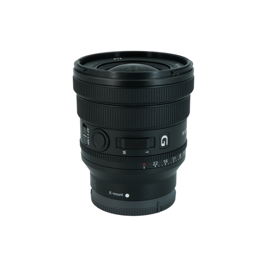 Sony FE PZ 16-35mm f/4 full frame mirrorless power zoom lens