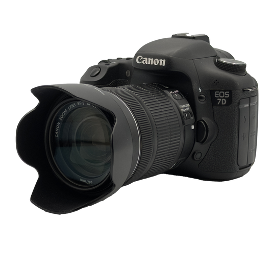 Canon EOS 7D APS-C DSLR Camera with Canon EF-S 18-135mm f/3.5-5.6 STM APS-C DSLR Telephoto Zoom Lens
