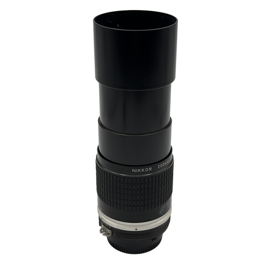 Nikon F 200mm f/4 35mm SLR Lens