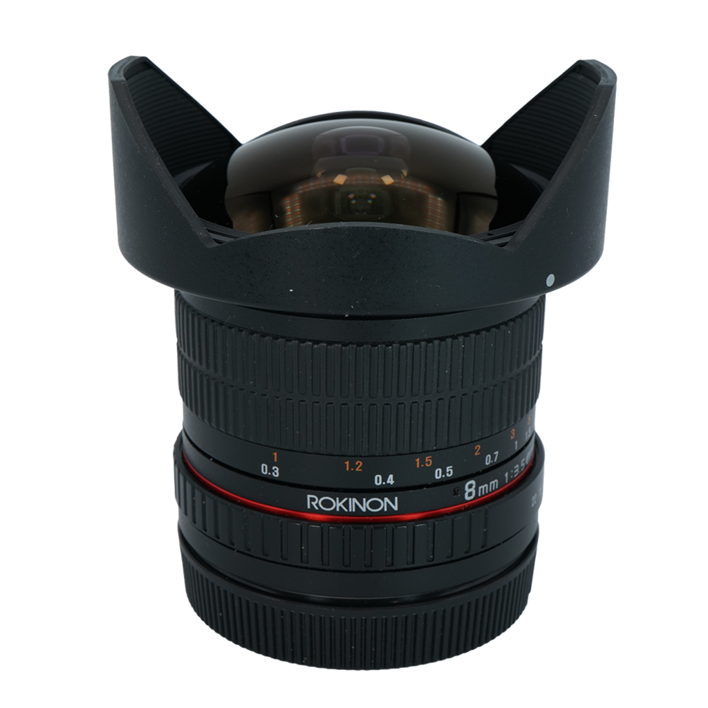 Rokinon 8mm f/3.5 Fish Eye CS II APS-C Lens for Canon EF-S Mount