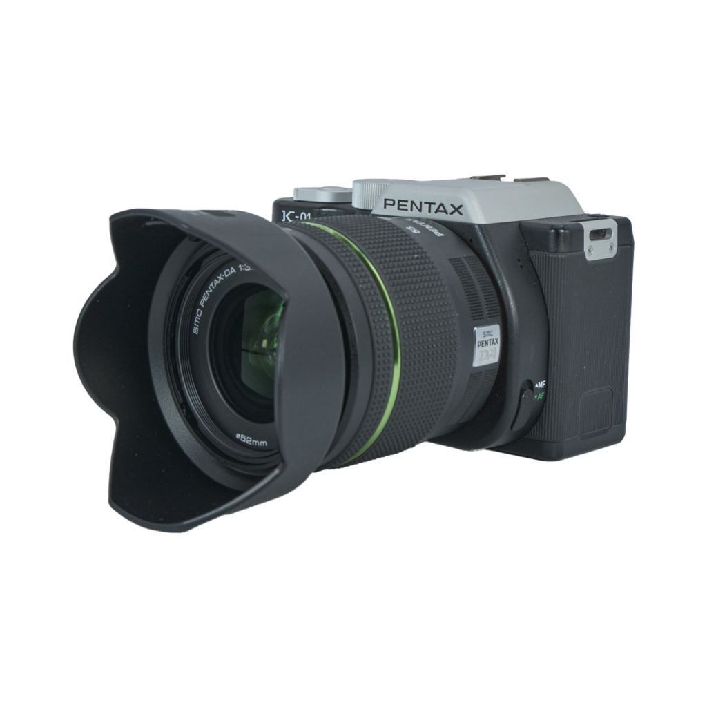 Pentax K-01 APS-C Mirrorless Camera Kit with 18-55mm f/3.5-5.6AL WR Lens