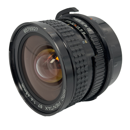 Pentax SMC 67 45mm f/4 Medium Format Film Lens