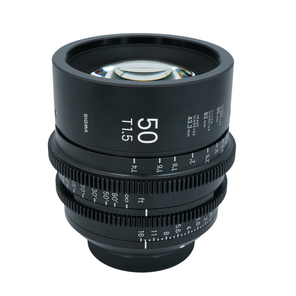 Sigma Cine 50mm T1.5 FF High Speed Prime Canon EF