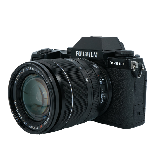 Fujifilm X-S10 Mirrorless Digital Camera XF18-55mm Lens