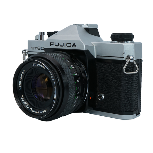 Fujica ST-605 35mm Film Camera with Fujinon 55mm f/2.2 Lens