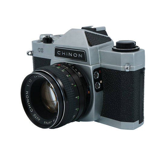 Chinon CS 35mm Film Camera with Chinon 55mm f/1.7 Lens