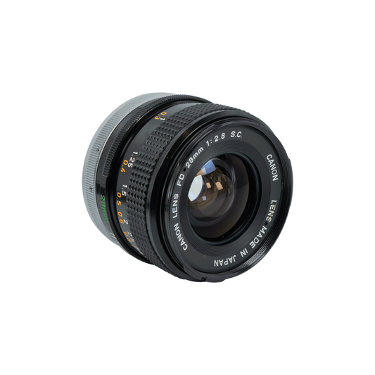 Canon 28mm f/2.8 SC Breech Lock FD Mount Lens