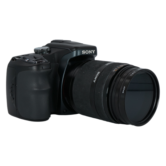 Sony A100 APS-C DSLR Camera & Sony 18-200mm f/3.5-6.3 APS-C DSLR Telephoto Zoom Lens