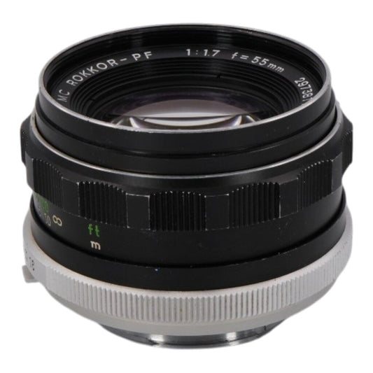 Minolta MC Rokkor - PF 55mm f/1.7 SLR Lens
