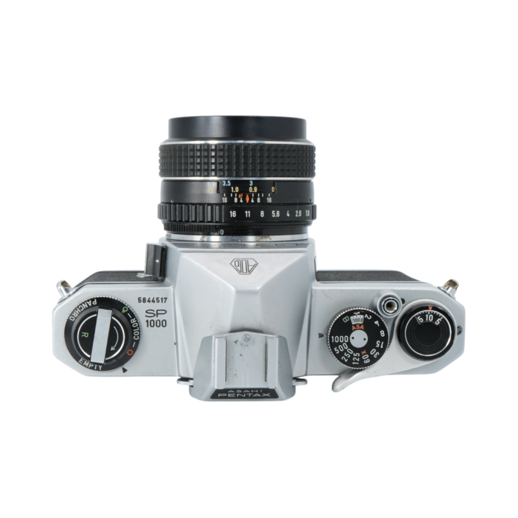 Pentax SP1000 with Pentax 55mm f/1.8 SMC Takumar SLR Lens for M42 Screw Mount