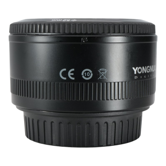 Yongnuo YN 50mm f/1.8 Full-frame DSLR Lens For Canon EF-Mount