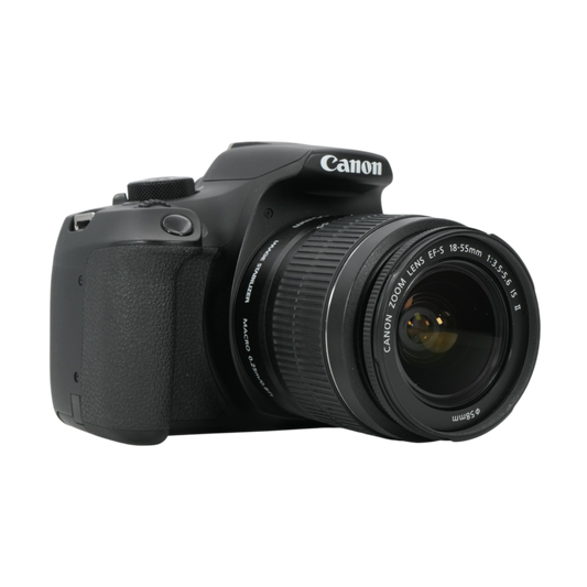 Canon Rebel T6 APS-C DSLR with Canon EF-s 18-55mm f/3.5-5.6 IS II Lens