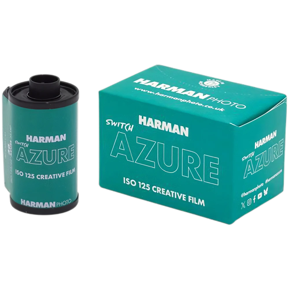 HARMAN technology Switch Azure 125 Color Negative Film (35mm Roll Film, 36 Exposures)