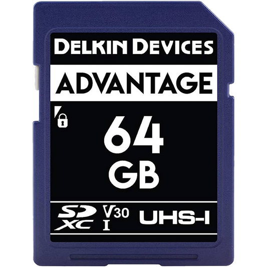 Delkin Advantage UHS-1 V30 SD Memory Card